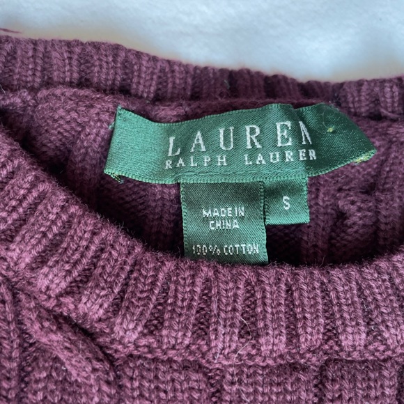 Ralph Lauren LRL Cable Knit Sweater - Picture 5 of 11